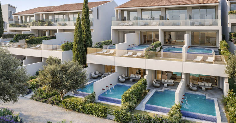 

Leptos Elia Panorama Hotel External Room View